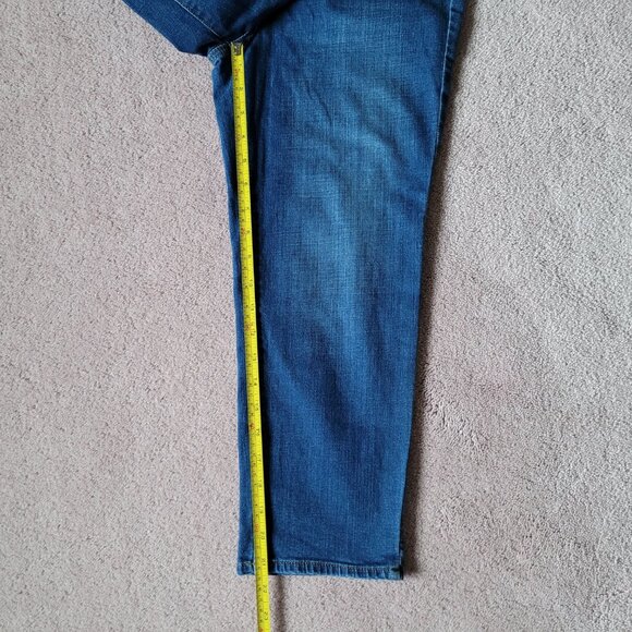 Talbots Flawless Jeans 6P Straight Crop Five Pocket Denim Stretch - Picture 8 of 8